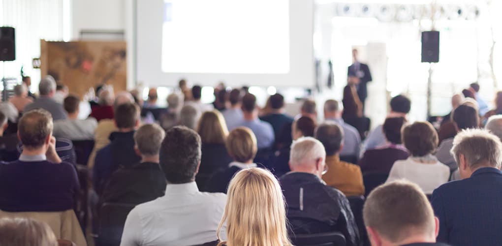 Dentists at an event August 2023